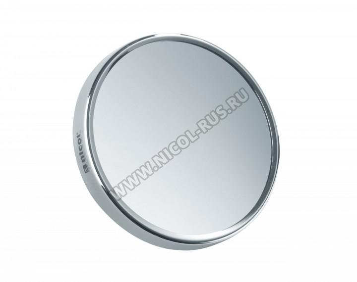 Зеркало для ванной косметическое с присосками увеличение х10 настенное