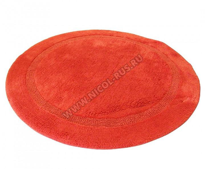 Коврик для ванной хлопковый двухсторонний Terracotta круглый