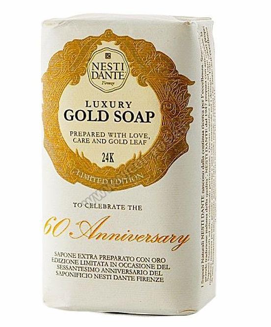 Nesti Dante Anniversary Gold Soap Luxury мыло Юбилейное золотое 250 гр