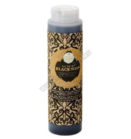 NESTI DANTE Luxury BLACK Soap гель для душа с углём чёрный 300 мл
