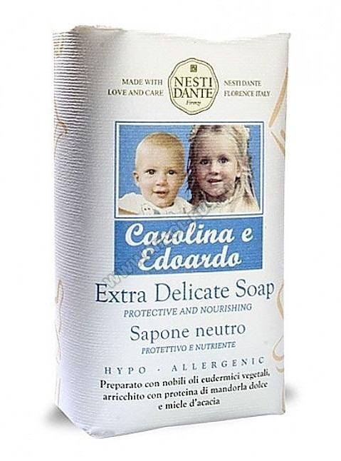 Nesti Dante Hypo-Allergenic Carolina e Eduardo Мыло гипоаллергенное деликатное Каролина и Эдуардо 250 г