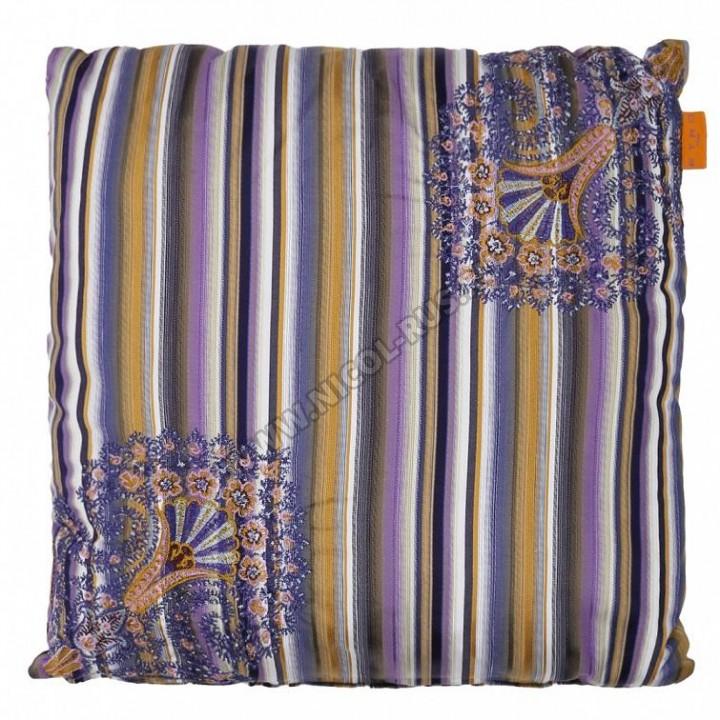 Подушка с узором Etro 45x45 см вышивка