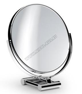 Decor Walther Зеркало для ванной косметическое настольное ручное с увеличением 1х1 и 1х7