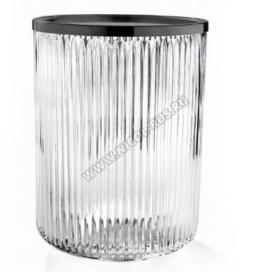 3SC Elegance ведро хрустальное без крышки никель чёрный матовый