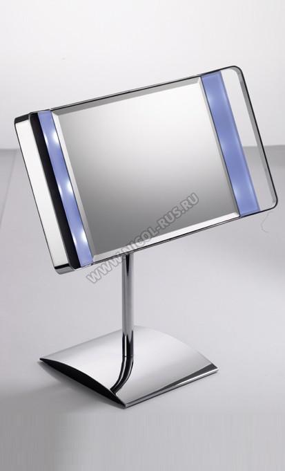 Зеркало косметическое настольное с подсветкой LED
