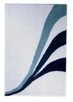 ISABELLA коврик для ванной белый с декором