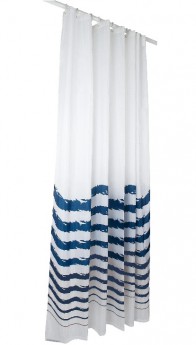Текстильная шторка для ванны и душа blau 200х180