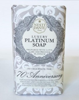 NESTI DANTE 70-TH ANNIVERSARY Luxury PLATINUM Soap Юбилейное Платиновое мыло 250 гр