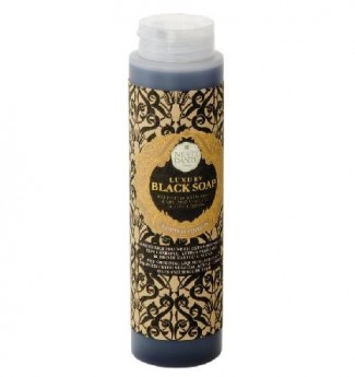 NESTI DANTE Luxury BLACK Soap гель для душа с углём чёрный 300 мл