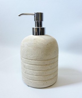 Аксессуары для ванной настольные из натурального камня Muso дозатор хром