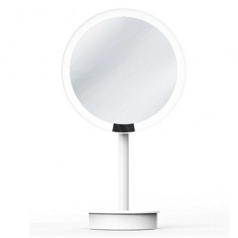 Just Look SR белое настольное косметическое зеркало с подсветкой LED и увеличением х5