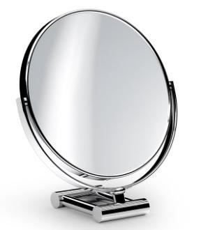 Decor Walther Зеркало для ванной косметическое настольное ручное с увеличением 1х1 и 1х7