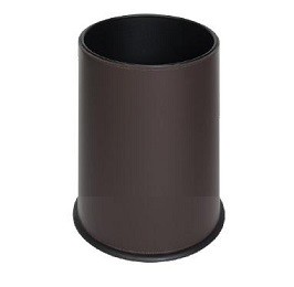 Ведро для бумаг кожаное круглое Moka