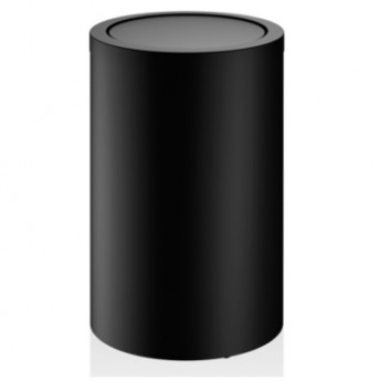 Decor Walther ведро круглое с поворотной крышкой Чёрное