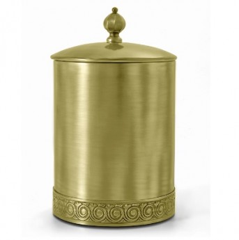 3SC Bally ведро с крышкой ручка Zar Matt Satin Brass латунь матовая