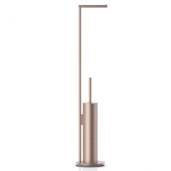 Decor Walther стойка напольная с ёршиком и бумагодержателем матовая медь PVD