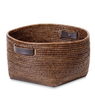 Decor Walther Basket KORB ёмкость корзина универсальная плетёная ротанг тёмный