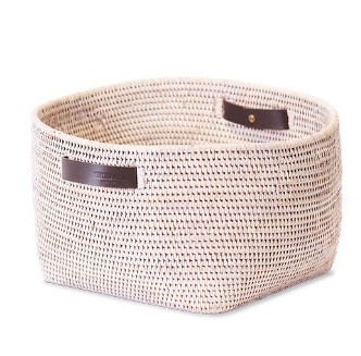 Decor Walther Basket KORB ёмкость корзина универсальная плетёная ротанг светлый