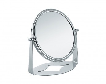 Зеркало косметическое настольное двухстороннее  увеличение х1 и х4