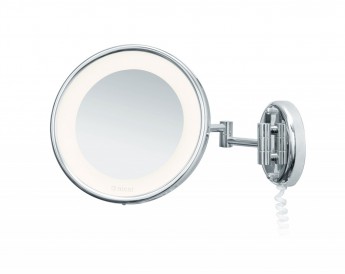 Косметическое зеркало с LED подсветкой увеличение х5