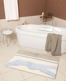 VENUS коврик для ванной серо-голубой