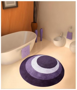 TWISTER коврик для ванной Овал с вырезом